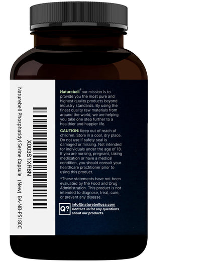 Ultra Strength Phosphatidylserine 500mg per Serving – 240 Capsules | Soy Free, Sunflower Lecithin, Non-GMO
