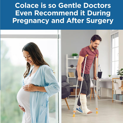 Colace Stool Softener 100 mg – 60 Capsules | Gentle, Doctor-Recommended, Stimulant-Free Relief