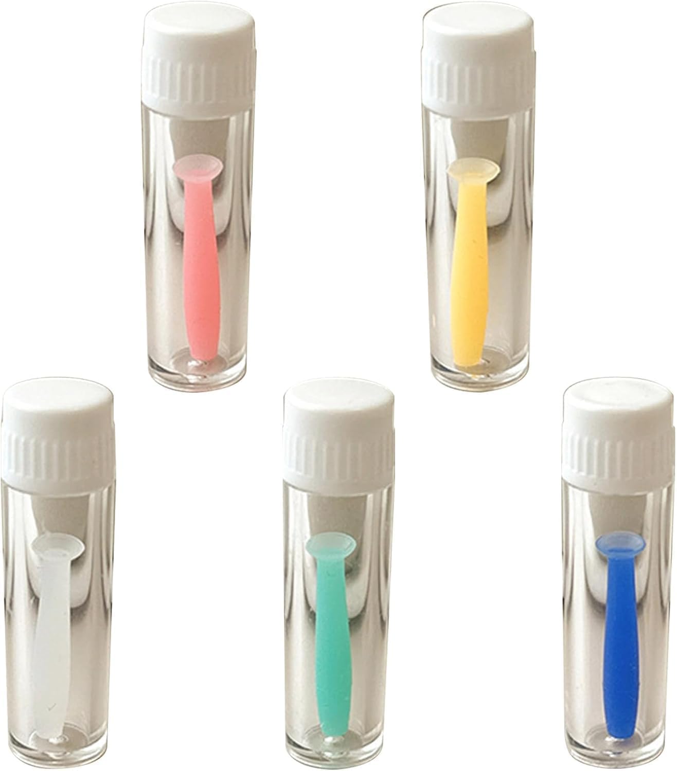 Contact Lens Insertion & Removal Tool – Soft Silicone Plunger, Multifunction (Blue)
