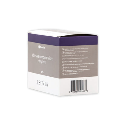 ConvaTec ESENTA Adhesive Remover Wipes – Sting-Free, Alcohol-Free, 25 Count
