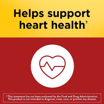 Nature Made CoQ10 100 mg Softgels – Heart Health Support, 120-Day Supply