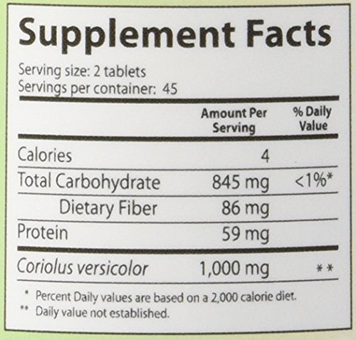 Mycology Research Labs - Coriolus Versicolor MRL 500 mg 90 Tabs