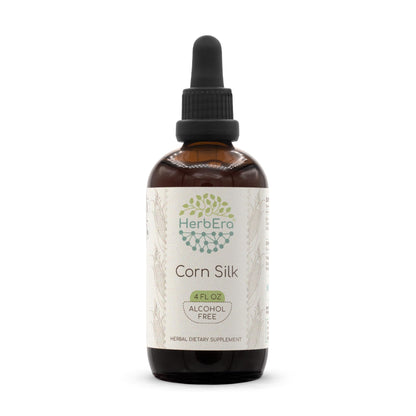 Corn Silk B120 Alcohol-Free Herbal Extract Tincture - Concentrated Zea Mays Dried Silk (4 fl oz)