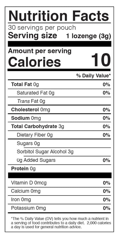 Cotton Mouth Lozenges - Dry Mouth Relief Fruit Mix (2 x 3.3oz Bags) – Sugar Free & Gluten Free