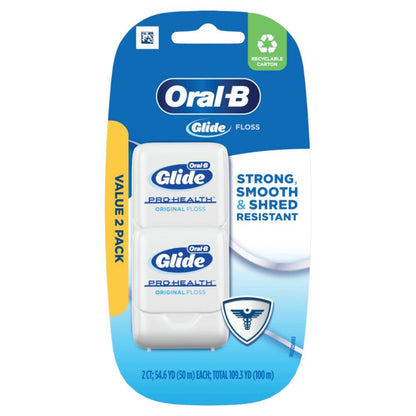 Crest Glide Origional Floss 2*54.6 yds (1 pack)