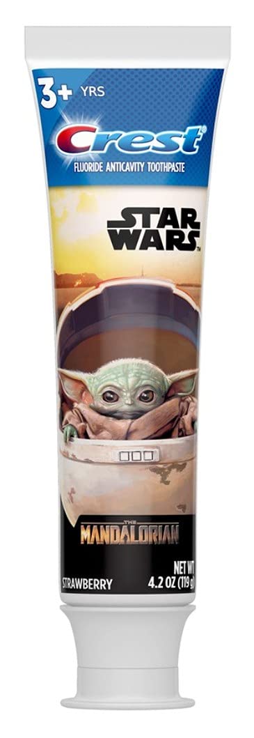 Crest Kids Toothpaste 4.2 oz Star Wars Strawberry | Pack of 6