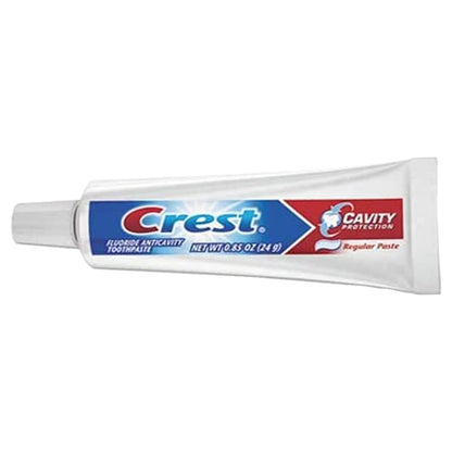 Crest Cavity Protection Regular Toothpaste - Travel Size 0.85 oz (24 g) Pack of 4