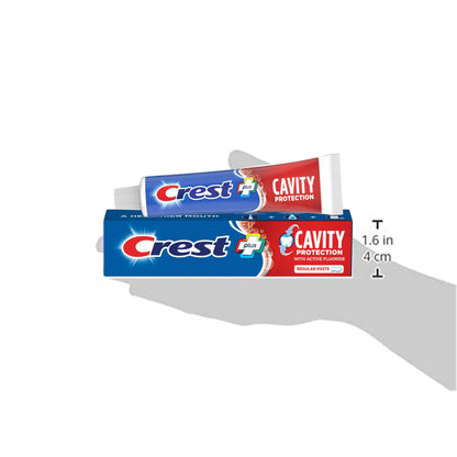 Crest Toothpaste Cavity Protection Regular (Pack of 3) | Cavity Care & Fresh Breath
