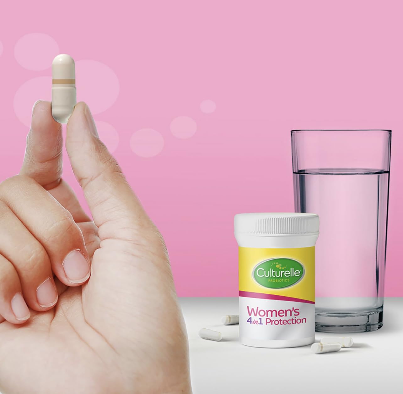 Culturelle Women’s Healthy Balance Probiotics – Digestive, Vaginal & Immune Health – 60 ct (2-Pack) – Non-GMO