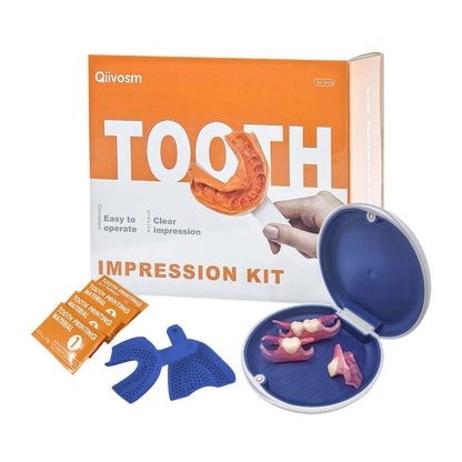 Custom Removable Dentures – Personalized Partial Denture Set for Tooth Replacement | 1–Multi-Tooth Coverage with Storage Case | Comfortable Wear for teeth (5 Teeth)