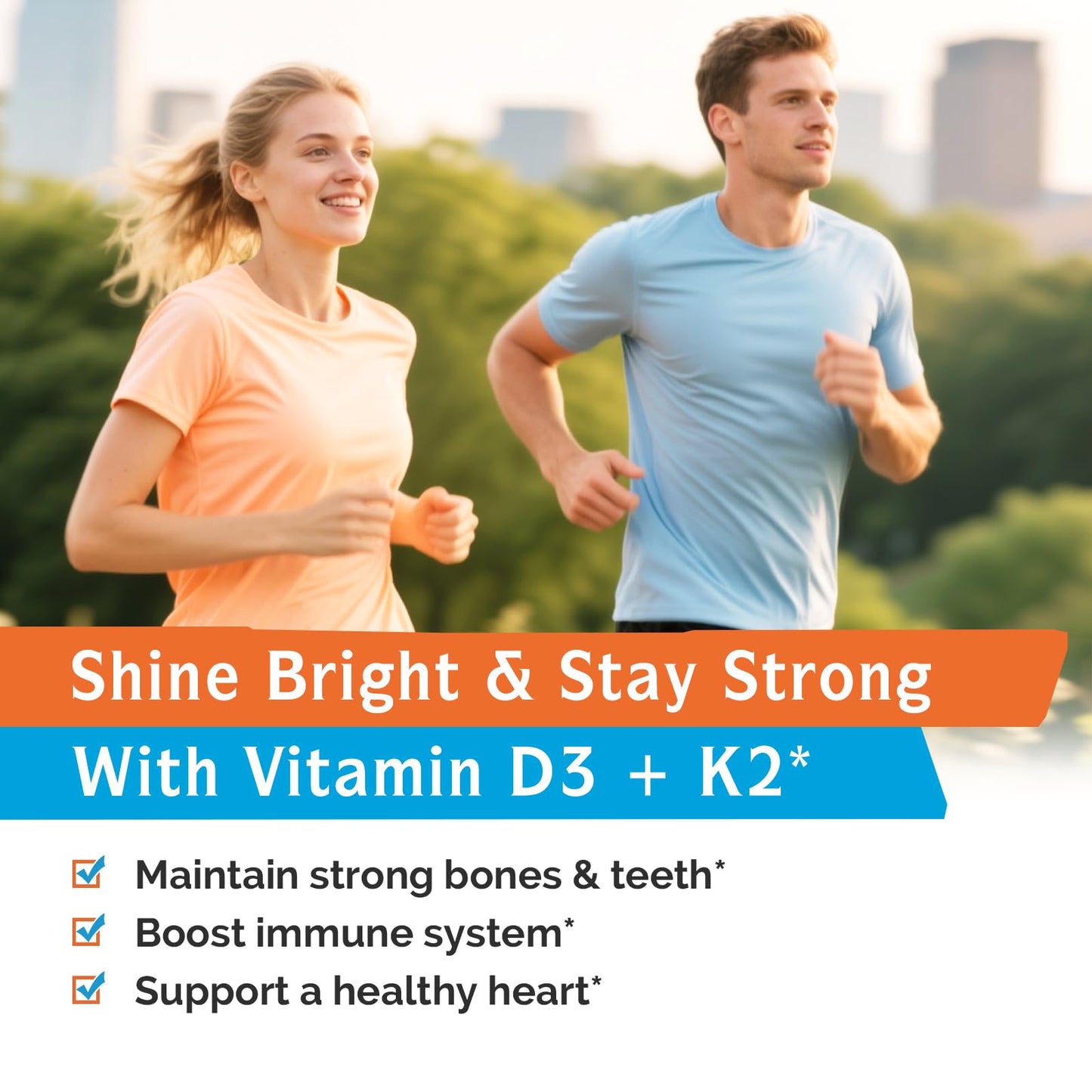 Innate Vitality D3 K2 Softgels — 10,000 IU D3 + 200 mcg MK-7 | 60 Softgels