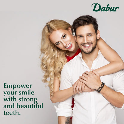 Dabur Fluoride-Free Sensitive Toothpaste with Miswak – Gum Health, Enamel Protection & Tartar Removal (Pack of 3)