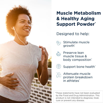 Designs for Health MyoStim - HMB + Collagen Peptides Powder with L-Leucine + Creatine | Clementine Flavor | 14 Stick Packs