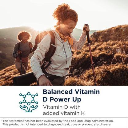 Designs for Health Vitamin D Synergy 2000 IU D3 + K - Gluten Free + Non-GMO 120 Capsules