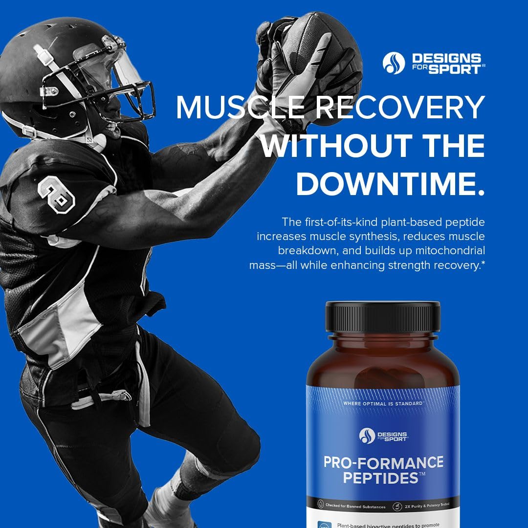 Designs for Sport Pro-Formance Peptides | Muscle Growth & Recovery*