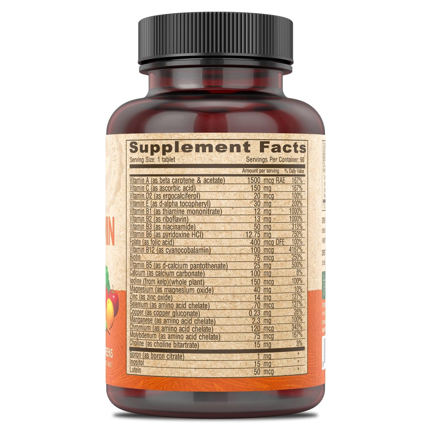 DEVA Vegan Multivitamin & Mineral - Iron Free Greens Formula (90 Coated Tablets x 2)