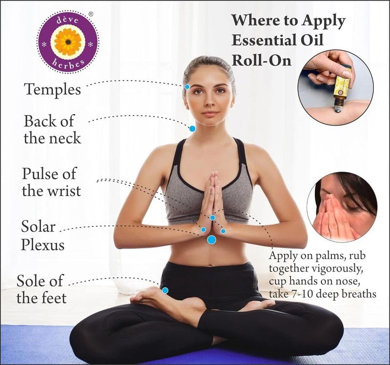Shield & Shine - Aromatherapy Essential Oil Blend (Holy Basil, Peppermint, Lemongrass, Ginger, Ylang Ylang & Oregano) 10ml Roll-On | Deve Herbes