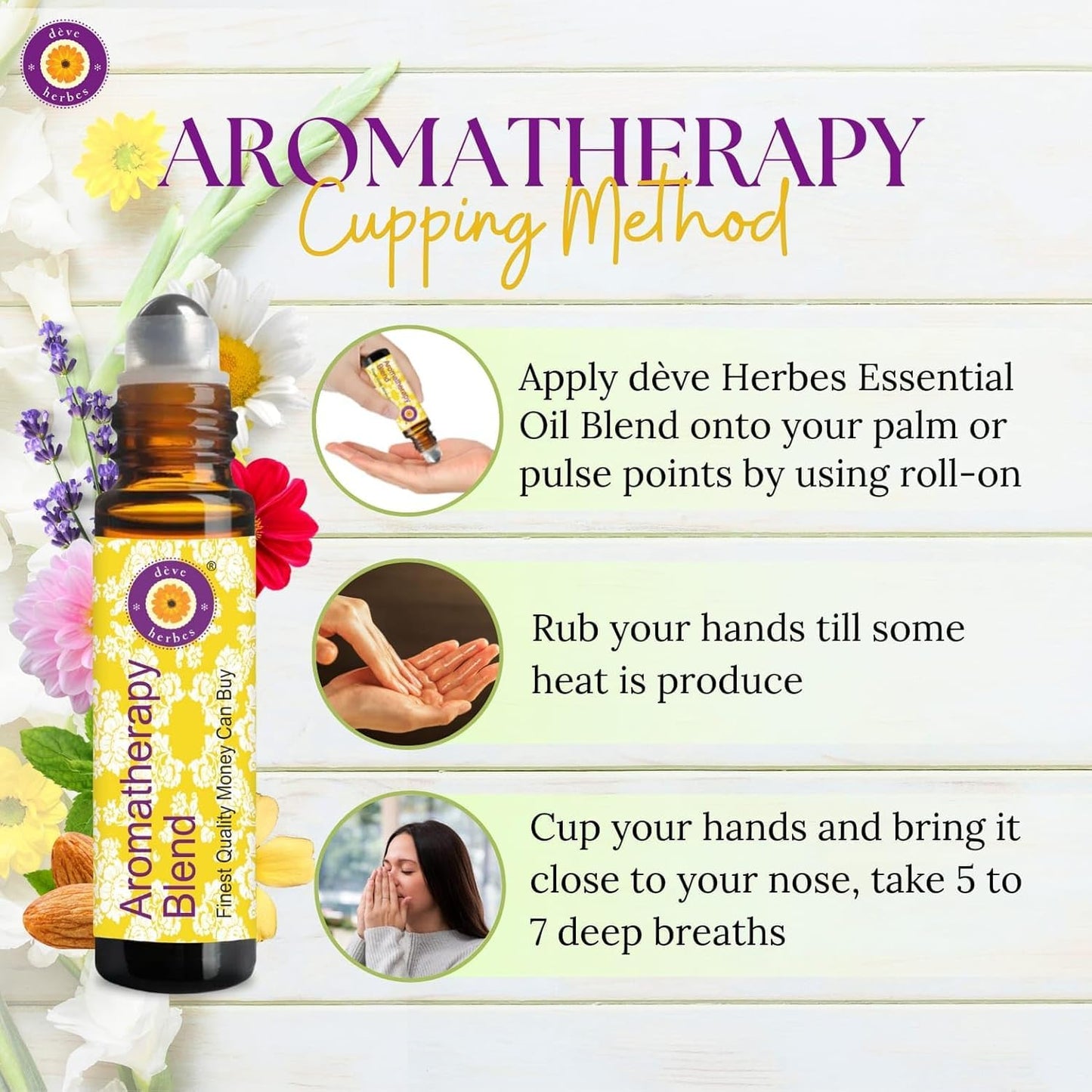 déve herbes Sweet Dreams Aromatherapy Essential Oil Blend | 10ml Roll-On