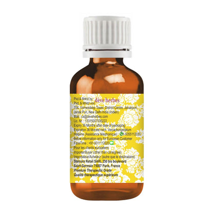dève herbes Sweet Wormwood Essential Oil (Artemisia annua) 10ml - Pure, Steam Distilled