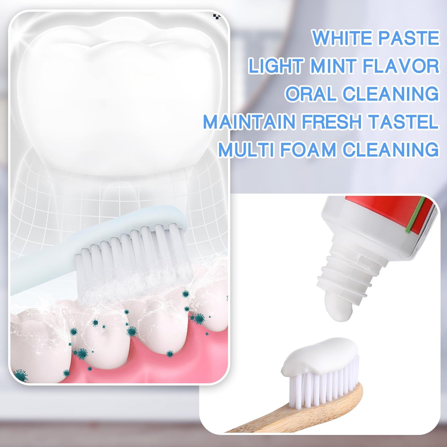 Dimsile Mini Toothpaste Bulk – 0.35oz Travel Size, Fresh Breath & Whitening, 500-Pack for Home, Hotel, Office, Travel