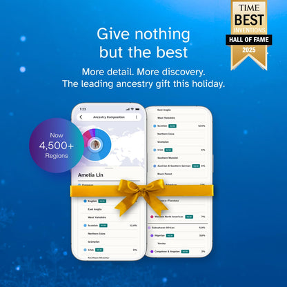 23andMe Health + Ancestry Service – Personal Genetic Test, Health Predispositions, Carrier Status, Wellness & Ancestry Reports