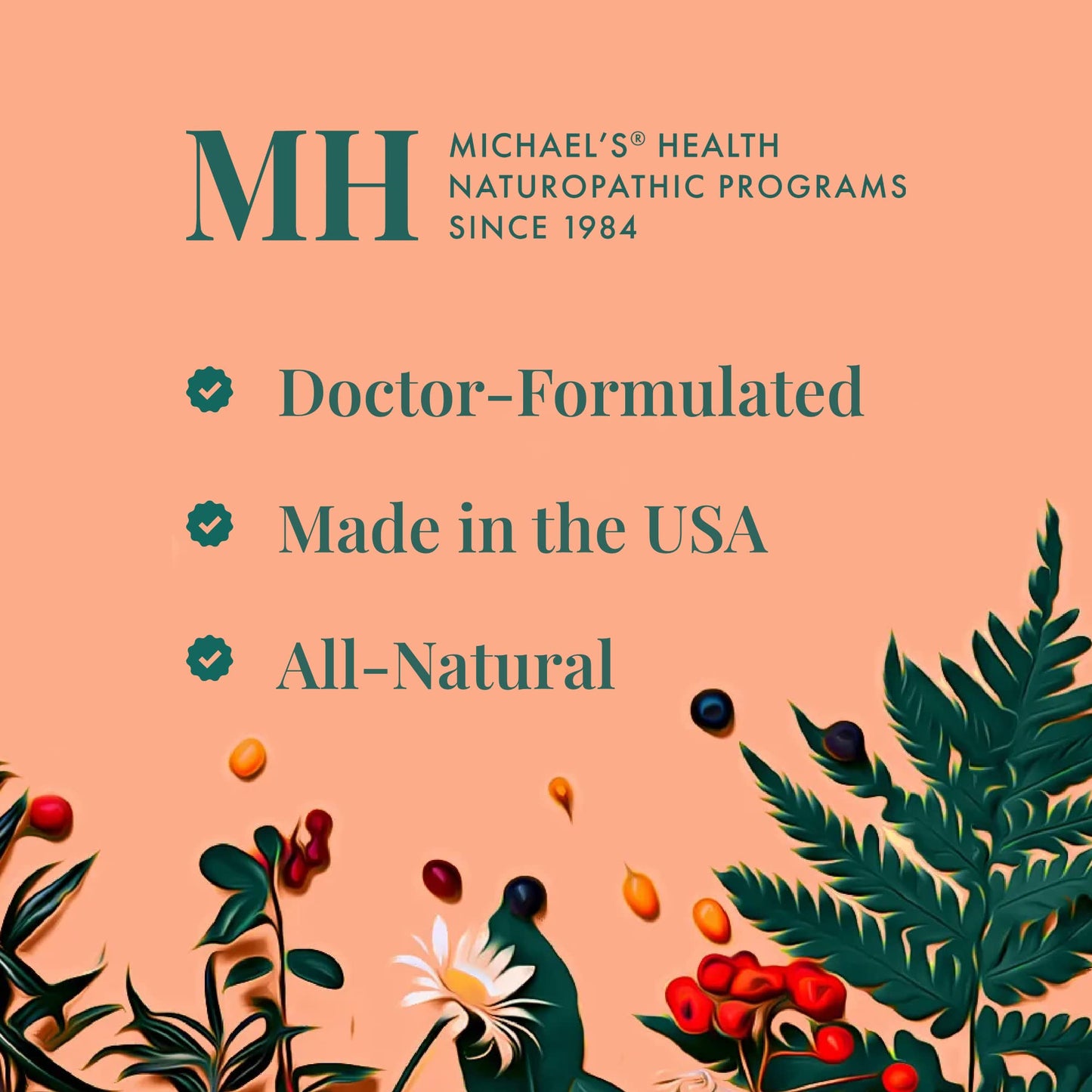 MICHAEL'S Health Naturopathic Programs Pre-Teen Boys Daily Multivitamin - 60 Vegetarian Tablets - Kosher