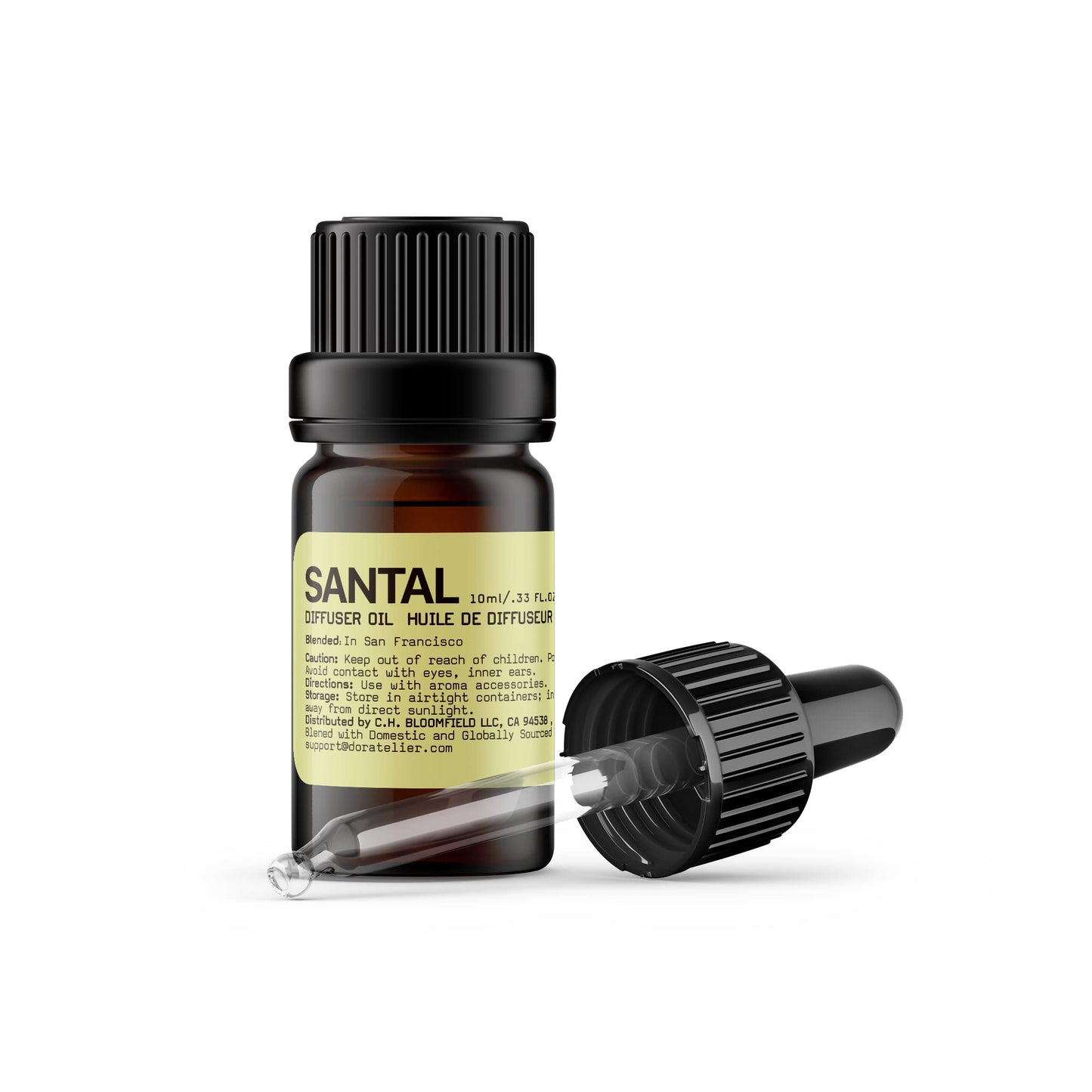 Doratelier Santal Diffuser Oil – Niche Smoky Papyrus, Cardamom & Sandalwood (10ml)