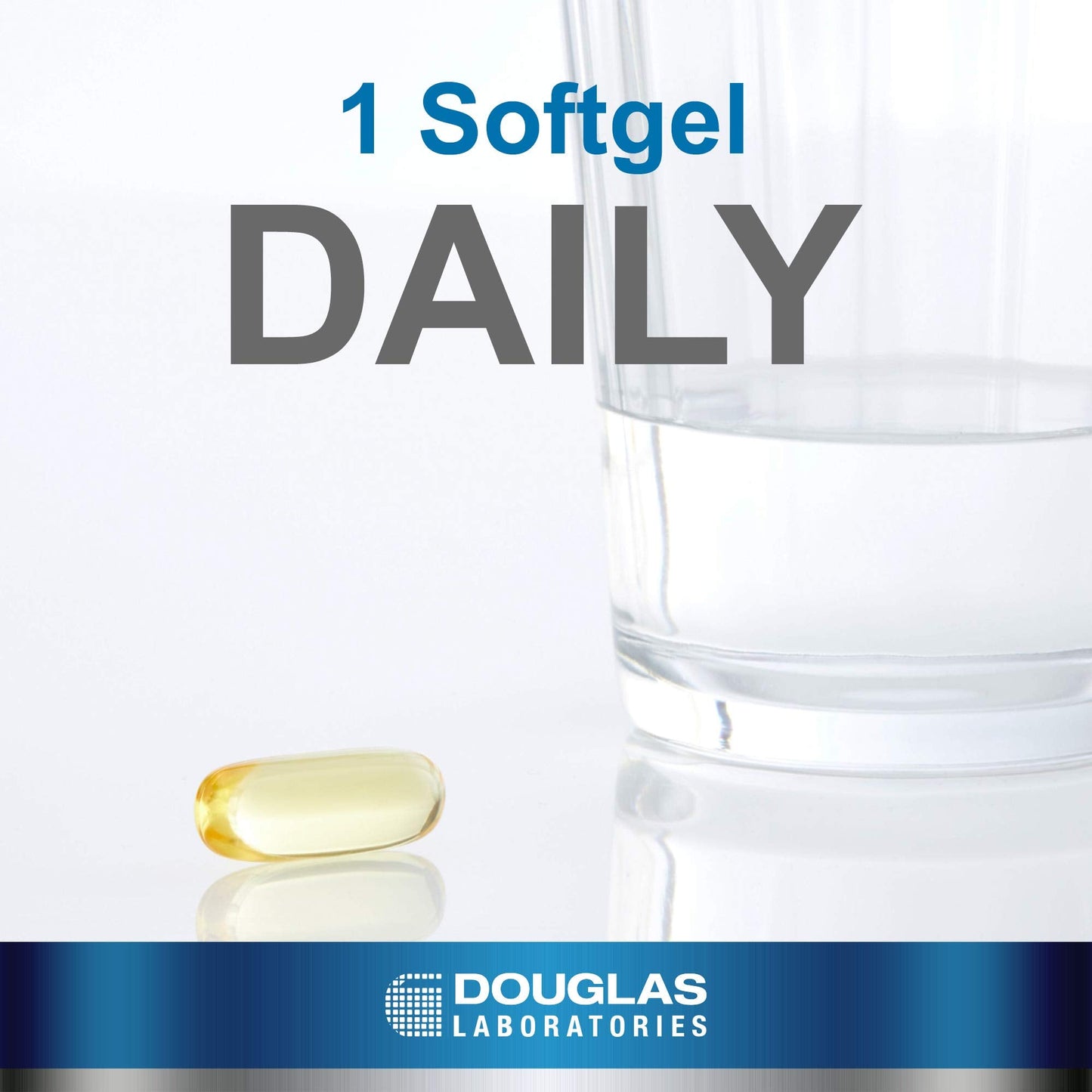Douglas Laboratories QUELL Fish Oil EPA/DHA Plus D | 3:2 EPA:DHA Ratio | 1,000 IU Vitamin D3 | 60 Softgels