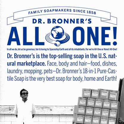 Dr. Bronner’s All-One Toothpaste Peppermint 3-Pack – 1 oz Each, 70% Organic