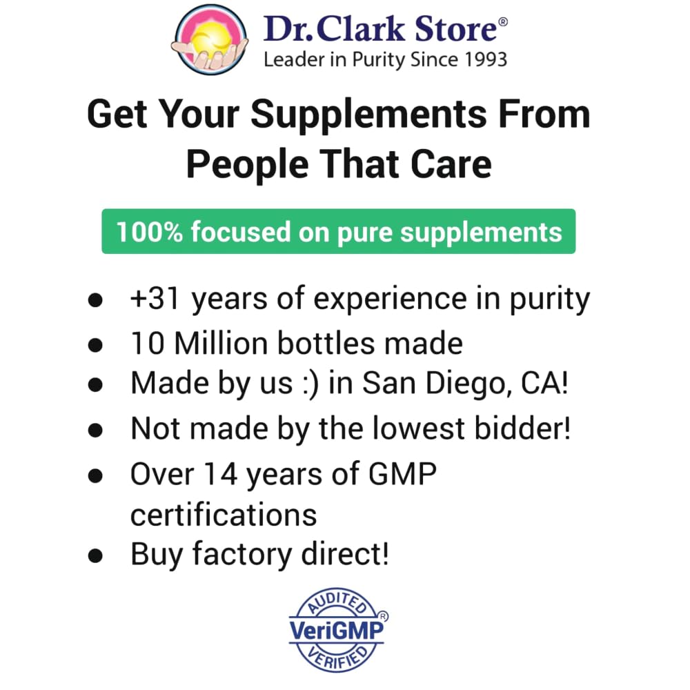 Dr Clark Store Cloves Vegetarian 500mg | 102 Tapioca Capsules Pack of 2 | Liver & Circulation Support