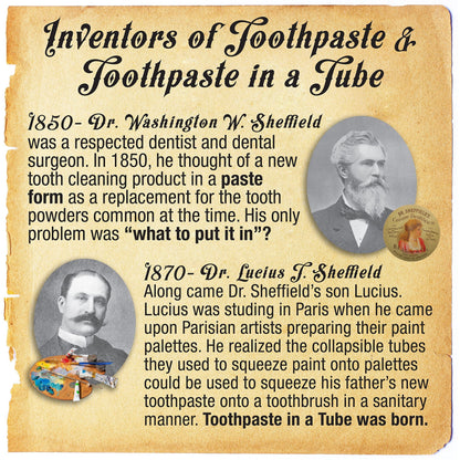 Dr. Sheffield's Certified Natural Peppermint Toothpaste – Fluoride Free (2-Pack)