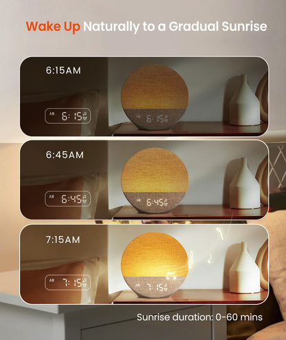 Dreamegg Sunrise 1 — Sunrise Alarm Clock & Sleep Sound Machine