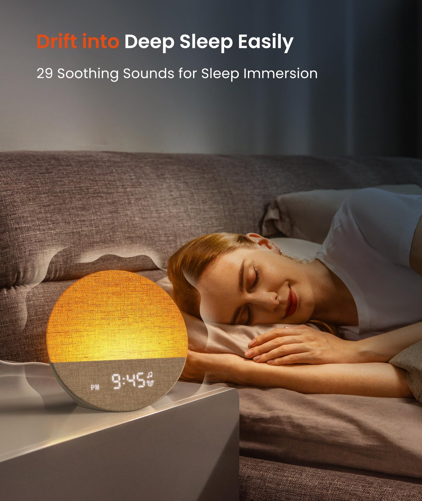 Dreamegg Sunrise 1 — Sunrise Alarm Clock & Sleep Sound Machine