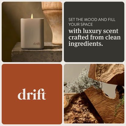 Drift Frosted Spruce/Pine Scented Candle - 10.5 oz - 60 Day Burn Time