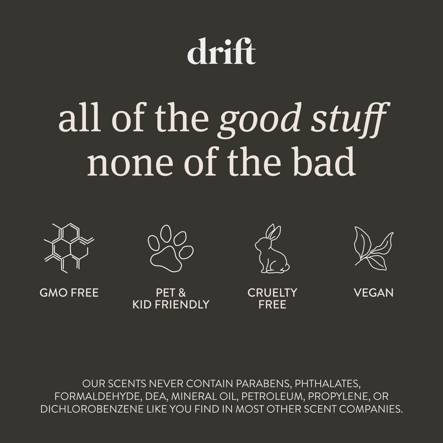 Drift Frosted Spruce/Pine Scented Candle - 10.5 oz - 60 Day Burn Time