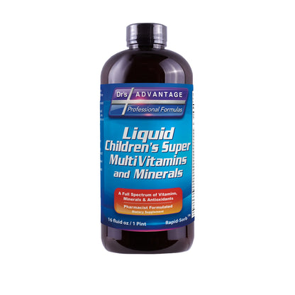 Dr's Advantage DA862 Liquid Children's Multivitamin and Minerals - 16 oz