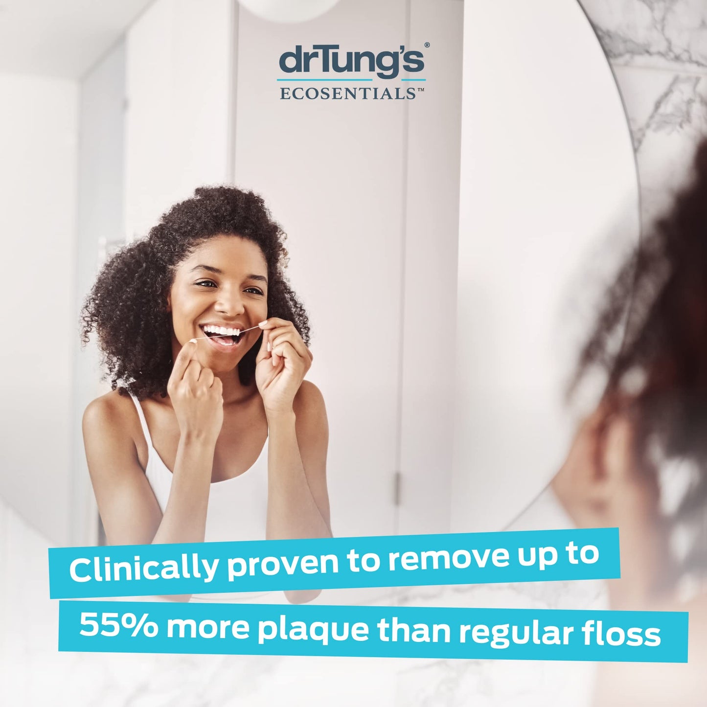 DrTung's Smart Floss – Natural Expanding Cardamom Floss, BPA & PFAS Free (Pack of 3)