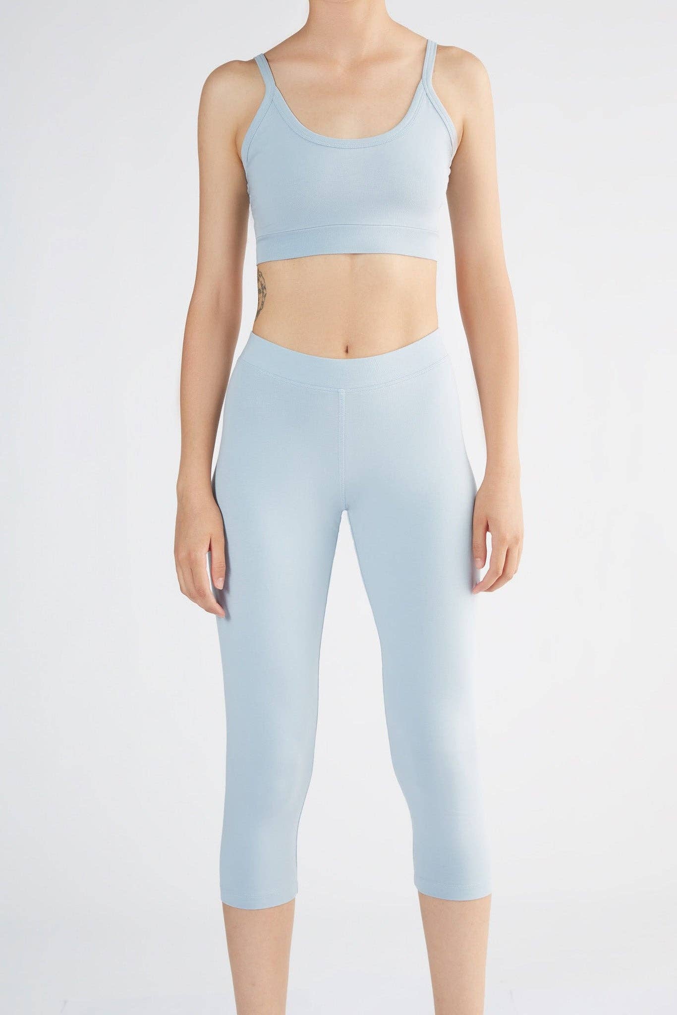 Organic Stretch 7/8 Leggings: Womens