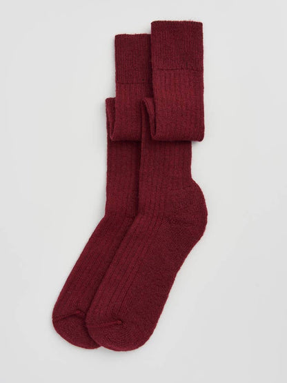 Wool Knee High Socks