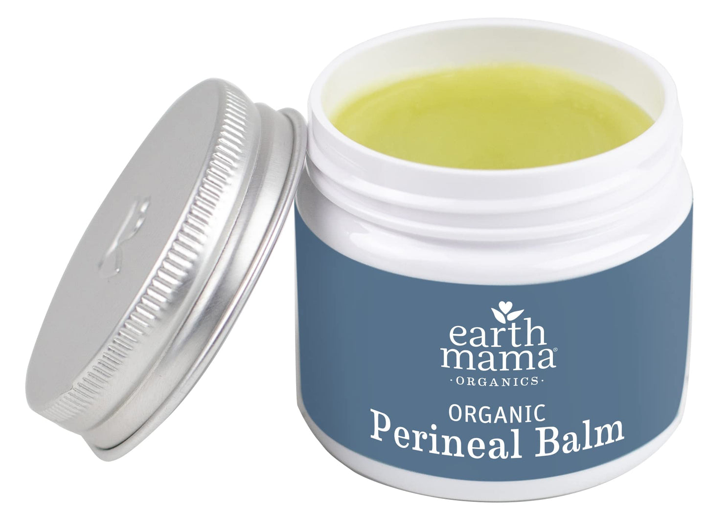 Earth Mama Organic Perineal Balm | Cooling Herbal Salve for Pregnancy & Postpartum, No Benzocaine or Butane, 2 oz (3-Pack)