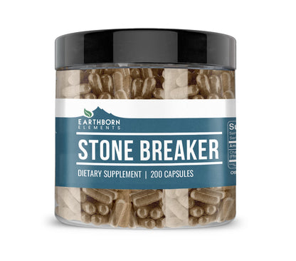 Earthborn Elements Chanca Piedra 200 Capsules – Pure Stone Breaker, No Additives