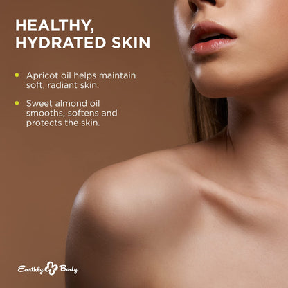 Earthly Body Edible Massage Oil Banana – 8 oz | Vegan & Cruelty Free