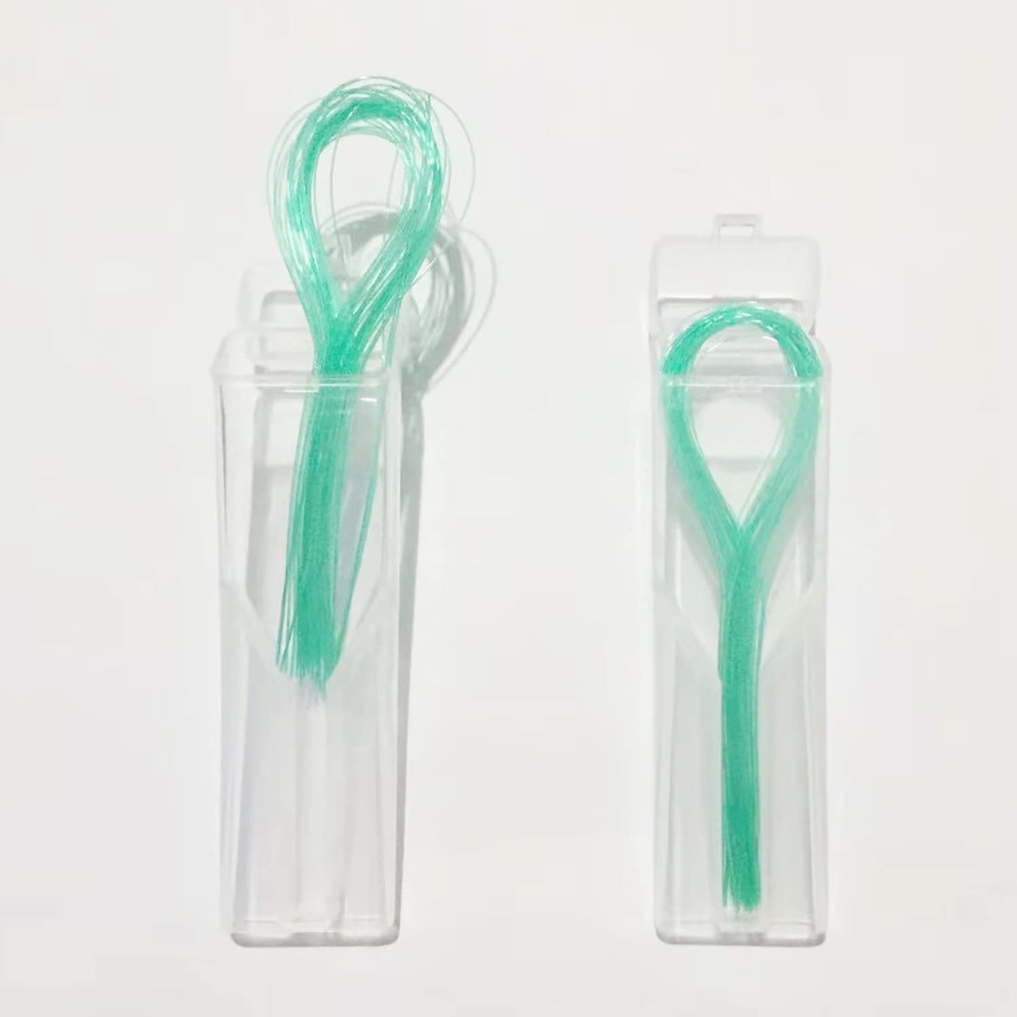 EasyHonor Dental Floss Threaders (Green) – Braces, Bridges & Implants, 210 Count (6 Pack)