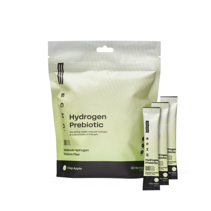 Echo Hydrogen Prebiotic Drink Mix – Digestive Health & On-The-Go Hydration – Crisp Apple (30 Count)