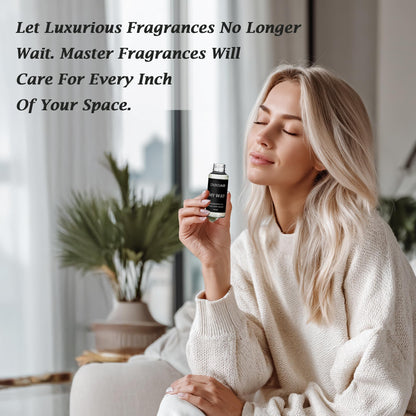Luxury Hotel Scent Santal Diffuser Refill Kit – 20ml Nano-Formula, Long-Lasting Fragrance for Large Rooms