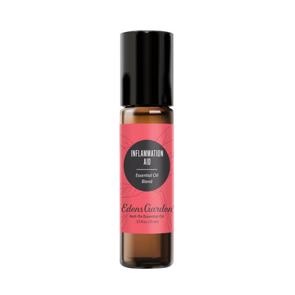 Edens Garden Inflammation Aid Roll-On – 100% Pure Essential Oils (10 ml)