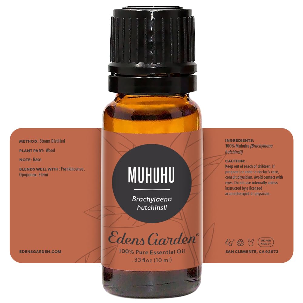 Edens Garden Muhuhu Essential Oil – 100% Pure Premium Grade, 10 ml