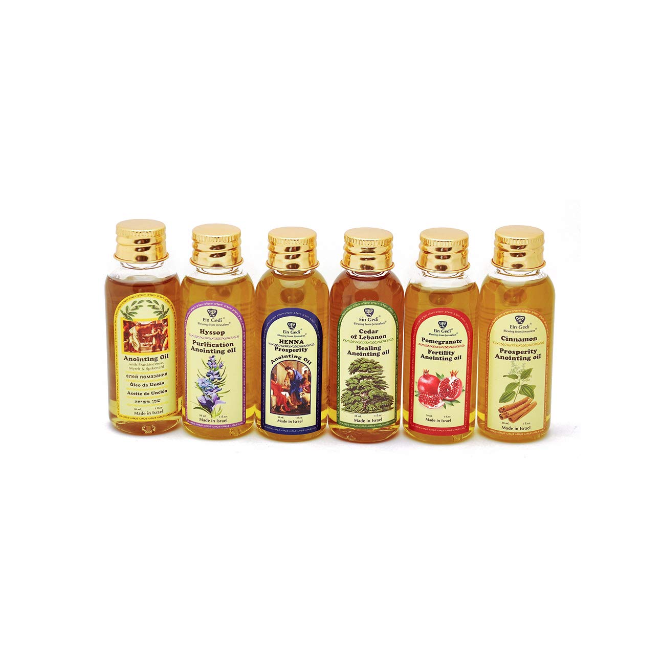 Ein Gedi Anointing Oil 30 ml - Holy Land Jerusalem Cinnamon