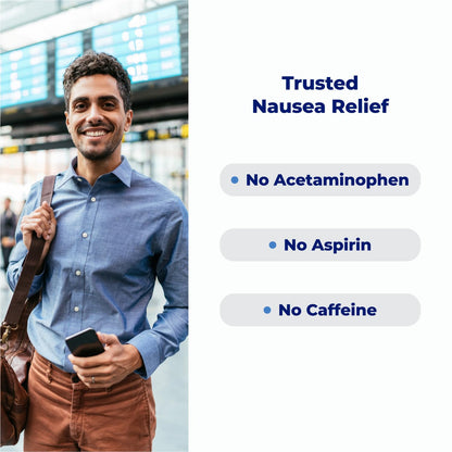 Emetrol Non-Drowsy Nausea Relief – Mixed Berry Chewables (60 Tablets)