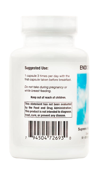 Supreme Nutrition Endo Supreme, 90 Pure Suma Root Vegetarian Capsules